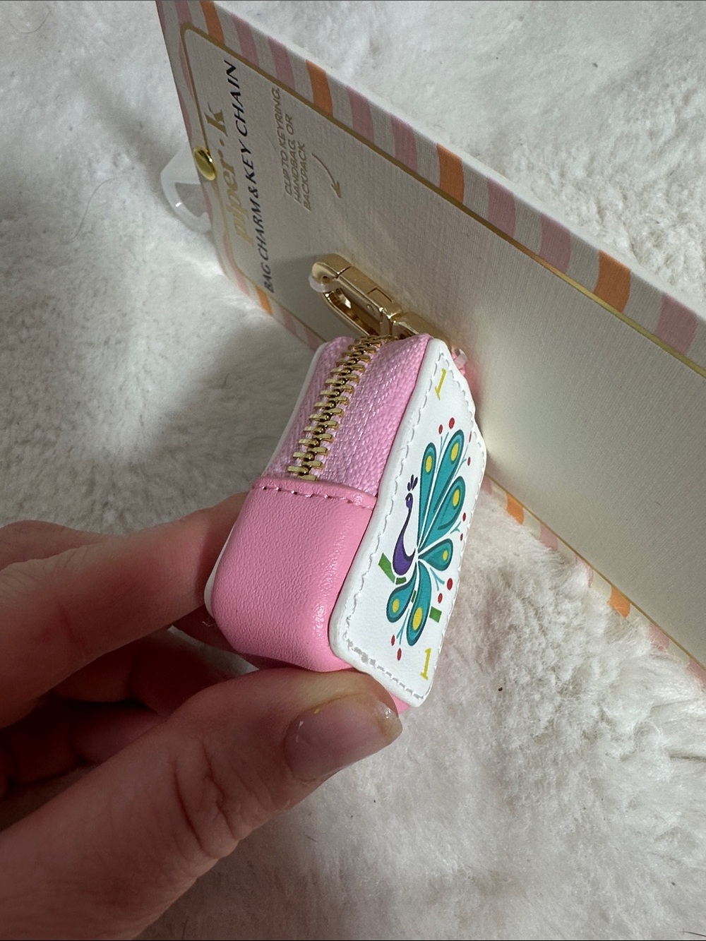 Piper K mahjong key chain and bag charm - Picture 4 of 4